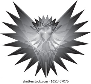 Sacred geometry signs. Set of symbols and elements