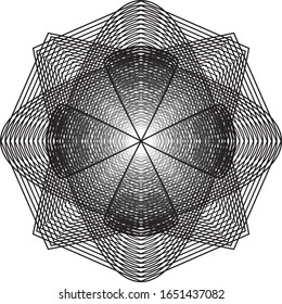 Sacred geometry signs. Set of symbols and elements