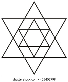 Sacred Geometry Star Tetrahedron