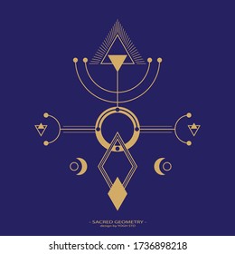 Sacred Geometry Symbol Vector Design