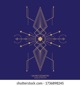 Sacred Geometry Symbol Vector Design