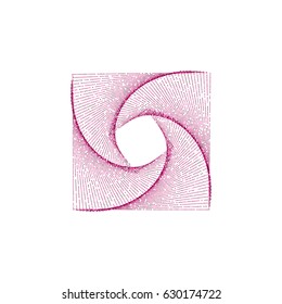 Sacred geometry symbol vector illustration