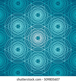 Sacred geometry symbols and elements background. Cosmic, universe, big bang, alchemy, religion, philosophy, astrology, science, physics, chemistry and spirituality themes. Matter, space, time.