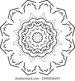Sacred Geometry, Tranquil Mandala Art