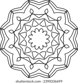Sacred Geometry, Tranquil Mandala Art