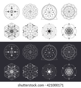 Sacred Geometry Vector Bundle