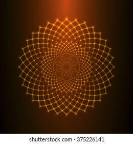 Sacred Geometry. Vector Illustration