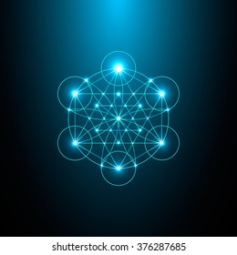 Sacred Geometry. Vector Illustration