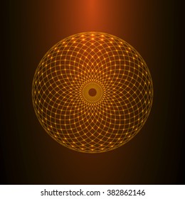 Sacred Geometry. Vector Illustration