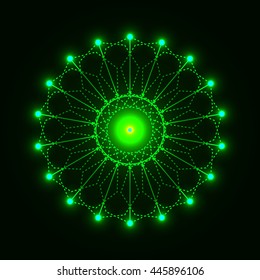 Sacred Geometry. Vector Illustration