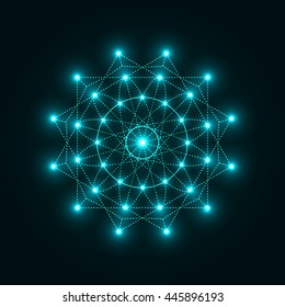 Sacred Geometry. Vector Illustration