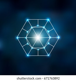 Sacred Geometry. Vector Illustration