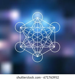 Sacred Geometry. Vector Illustration