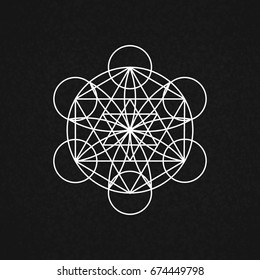 Sacred Geometry. Vector Illustration