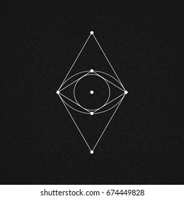 Sacred Geometry. Vector Illustration