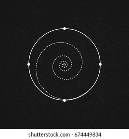 Sacred Geometry. Vector Illustration