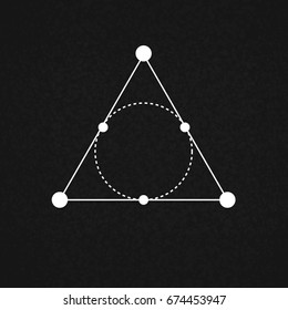 Sacred Geometry. Vector Illustration