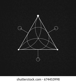 Sacred Geometry. Vector Illustration