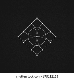 Sacred Geometry. Vector Illustration