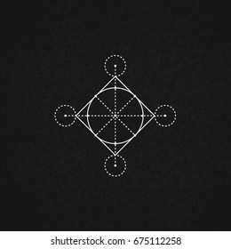 Sacred Geometry. Vector Illustration