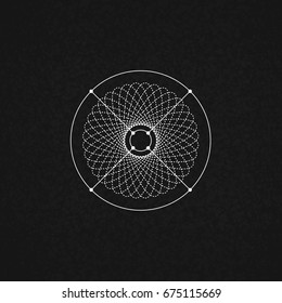 Sacred Geometry. Vector Illustration