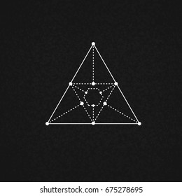 Sacred Geometry. Vector Illustration