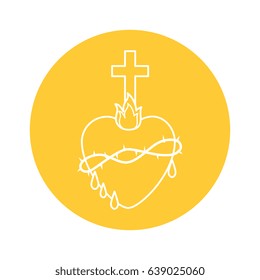 sacred heart icon