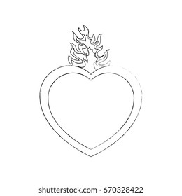 sacred heart icon