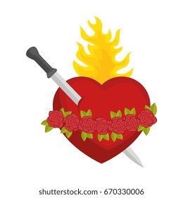 sacred heart icon 