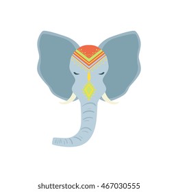 Sacred Indian Elephant Head