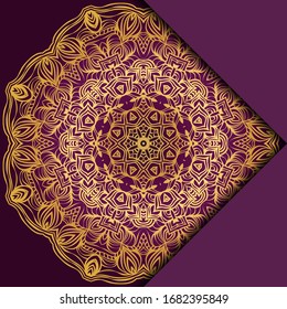 Sacred Oriental Mandala. Color Floral Ornament. Abstract Shapes In Asian Style. Vector Illustration.