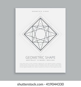 sacred religion geometric shape