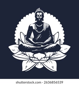 Sacred stillness in digital strokes.