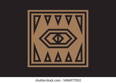 Sacred Symbols Design - Abstract Geometric Illustration. New World Order. Eye of Providence. 