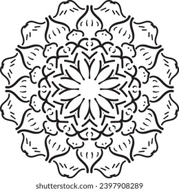 Sacred Symmetry and Ethereal Mandala Art