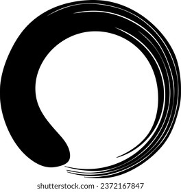 Ensō is a sacred Zen Buddhism symbol that is often referred to as “The Circle of Enlightenment.”