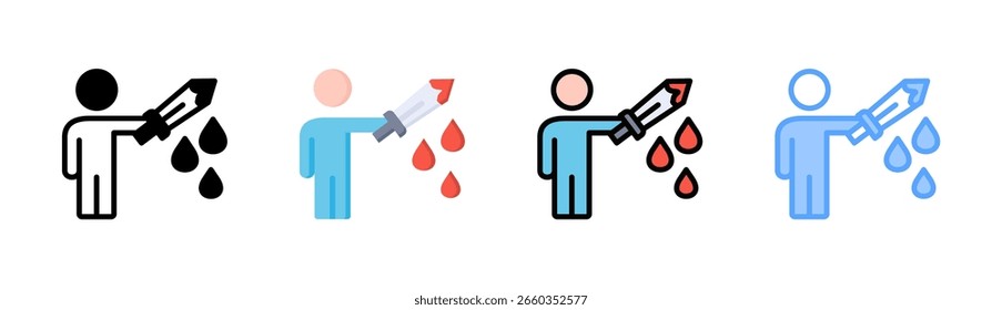 Elemento De Icono De Sacrificio Para Diseño Y Vector
