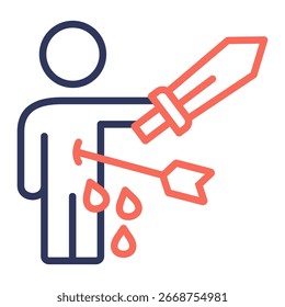 Elemento De Icono De Sacrificio Para Diseño Y Vector