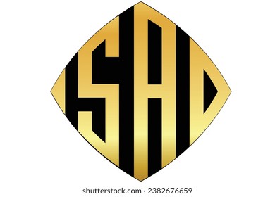 SAD, AD, SA, logos. Resumen diseño inicial del logotipo del alfabeto en monograma