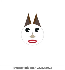 The sad animal needs to smile