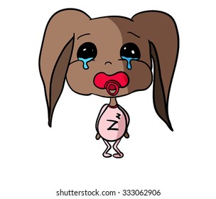 Sad baby