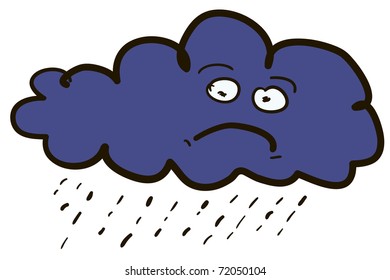 Cloud Rain Drawing Hd Stock Images Shutterstock