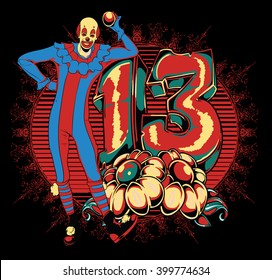 Sad clown