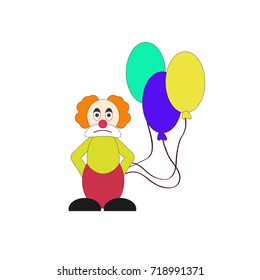 sad clown
