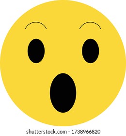 Sad or crying emoji face emotional icon vector illustration 