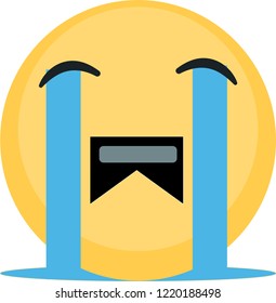 SAD CRYING FACE EMOJI