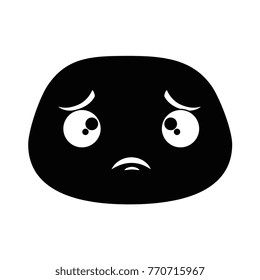 sad emoji face icon