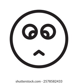 Sad emoji featuring downcast eyes and a frown, expressing emotions of sorrow, disappointment, or sadness. Often used in digital conversations to convey feelings of unhappiness or sympathy.