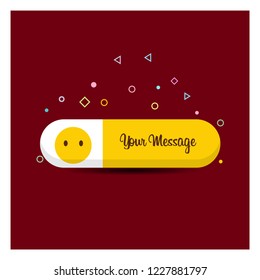 Sad Emoji icon design vector