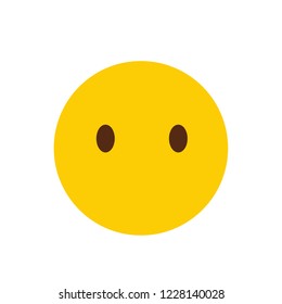 Sad Emoji icon design vector